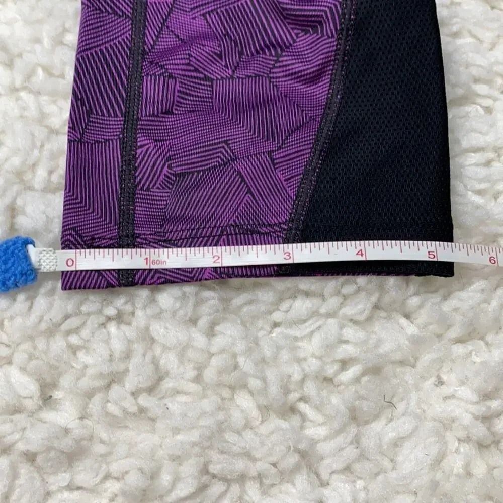 Purple Patterned Nike DriFit Leggings CC5